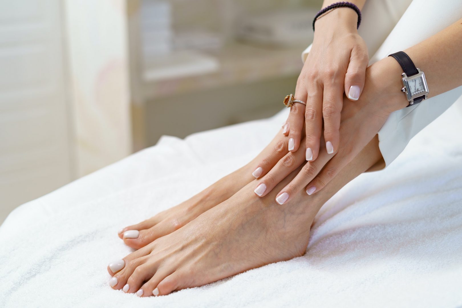 Beauty and Wellbeing Gifts North Swindon The picture of ideal done manicure and pedicure